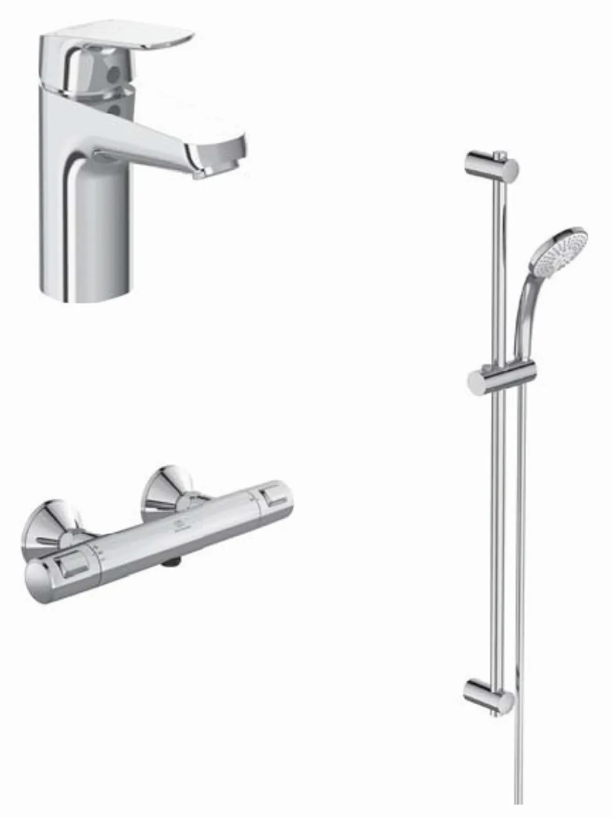 Ideal Standard Ceraflex Armaturenpaket Chrom Ideal Standard Ceraflex Armaturenpaket Chrom