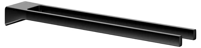 KEUCO AVENO Handtuchhalter 2-armig 450 mm schwarz matt