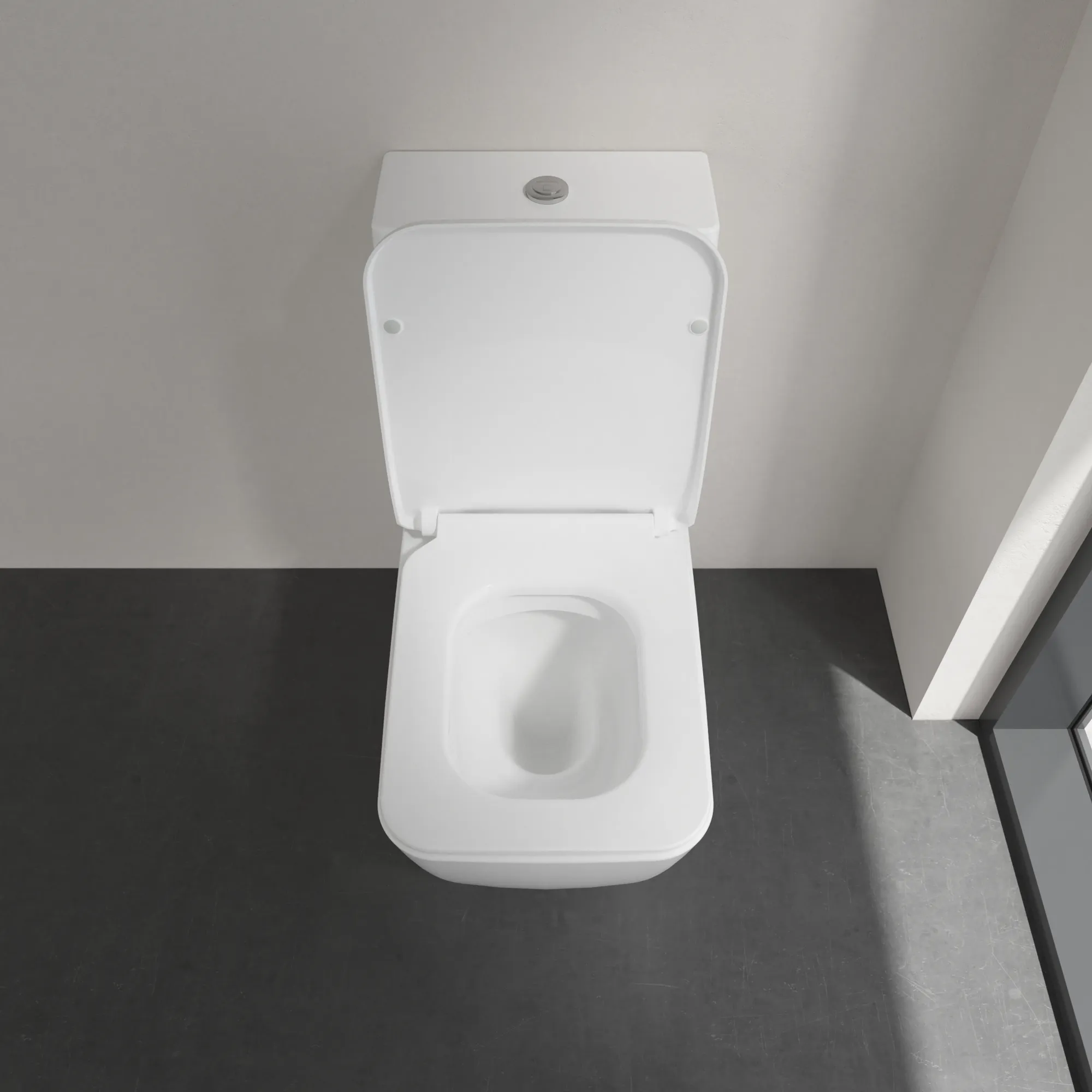 Villeroy & Boch Venticello Tiefspül-WC spülrandlos, 375x700 mm, 400 mm Höhe, weiß Alpin CeramicPlus, bodenstehend Villeroy & Boch Venticello Tiefspül-WC spülrandlos, 375x700 mm, 400 mm Höhe, weiß Alpin CeramicPlus, bodenstehend