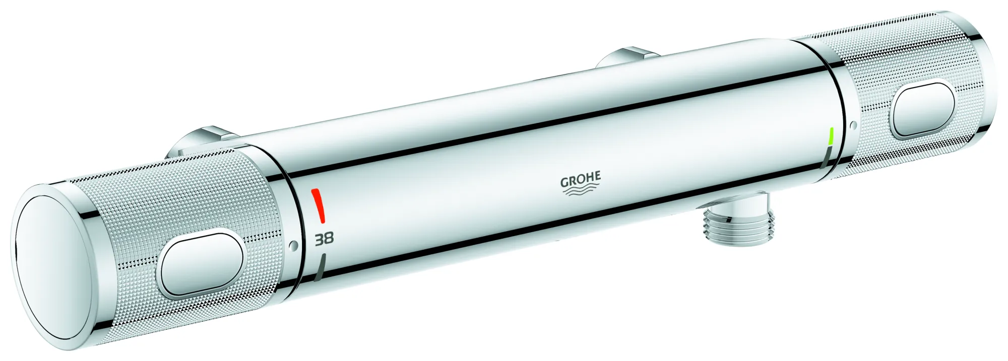 Grohe Grohtherm 1000 Performance Thermostat-Brausebatterie Wandmontage 1/2 chrom Grohe Grohtherm 1000 Performance Thermostat-Brausebatterie Wandmontage 1/2 chrom