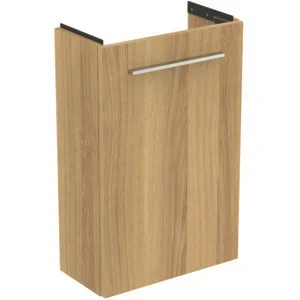 Ideal Standard Handwaschbeckenunterschrank i.life S 1 Tür, Eiche Natur, 410x205x630 mm, Softclose Mechanismus Ideal Standard Handwaschbeckenunterschrank i.life S 1 Tür, Eiche Natur, 410x205x630 mm, Softclose Mechanismus