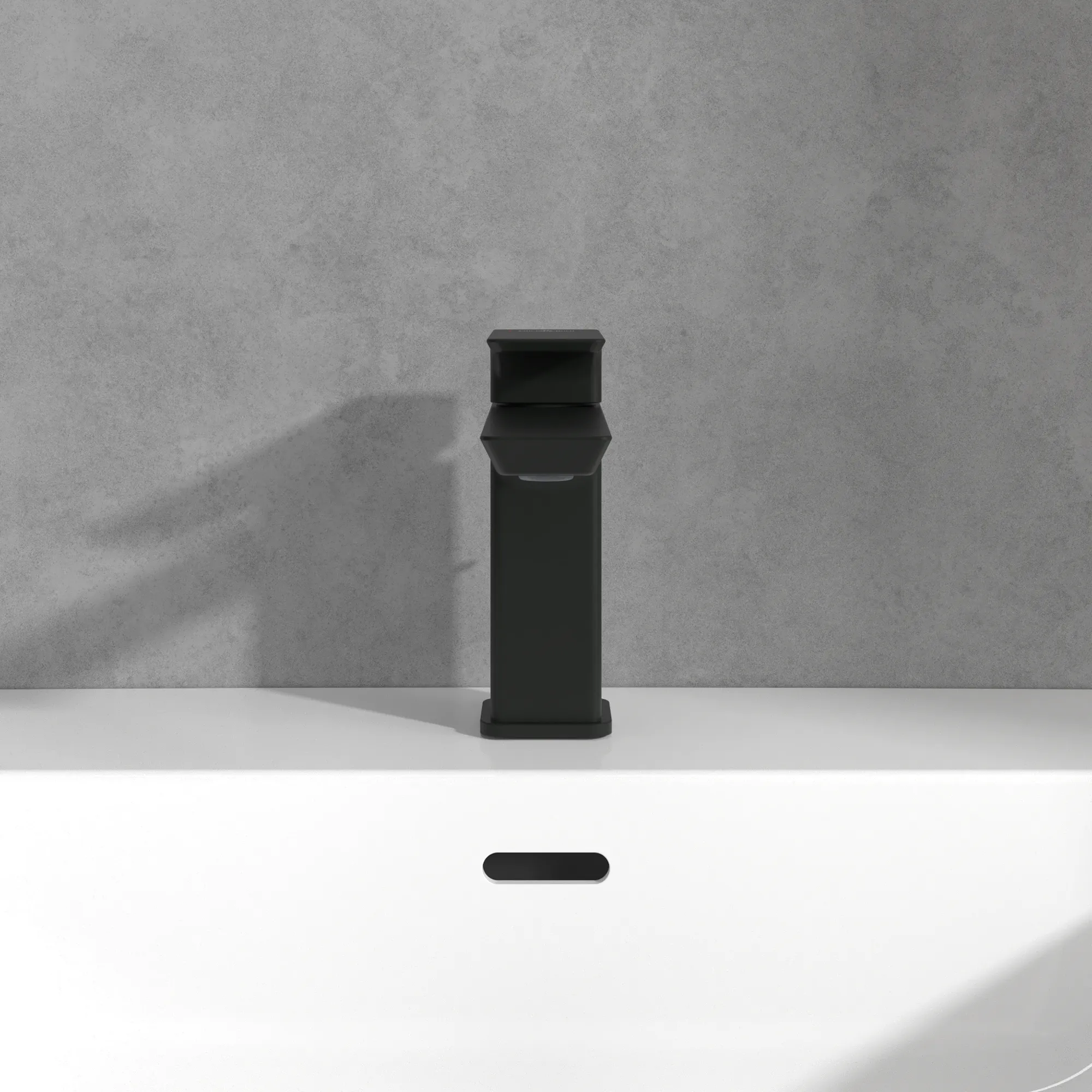 Einhand-Waschtischarmatur „Subway 3.0“ 17,6 cm Ausladung 134 mm in Matt Black Einhand-Waschtischarmatur „Subway 3.0“ 17,6 cm Ausladung 134 mm in Matt Black