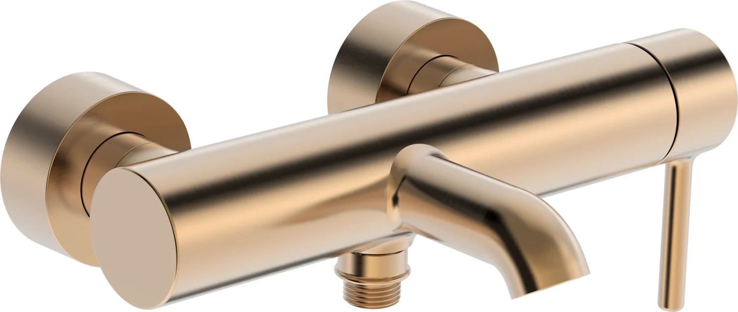 HansaVANTIS Style EHM Wannenfüll- und Brausebatterie 5444 Ausladung 168 mm Bronze gebürstet HansaVANTIS Style EHM Wannenfüll- und Brausebatterie 5444 Ausladung 168 mm Bronze gebürstet