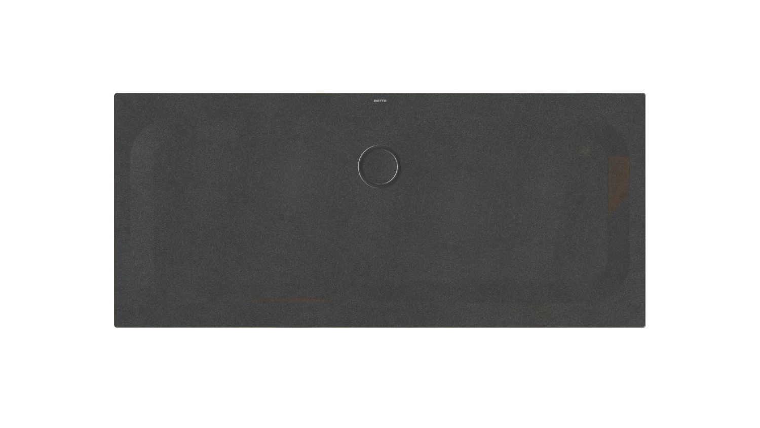 Bette rechteck Duschwanne „BetteUltra“ 1700 × 750 mm ohne Oberflächenbeschichtung, mit BetteGlasur Plus, ohne Wannenträger, in Midnight