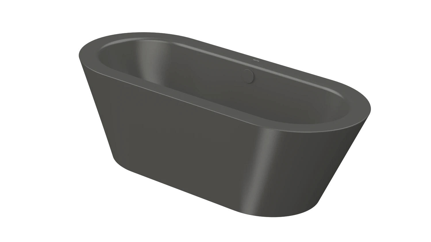 Bette oval Badewanne „BetteStarlet Oval Silhouette“ 175 × 80 cm in Anthracite Bette oval Badewanne „BetteStarlet Oval Silhouette“ 175 × 80 cm in Anthracite