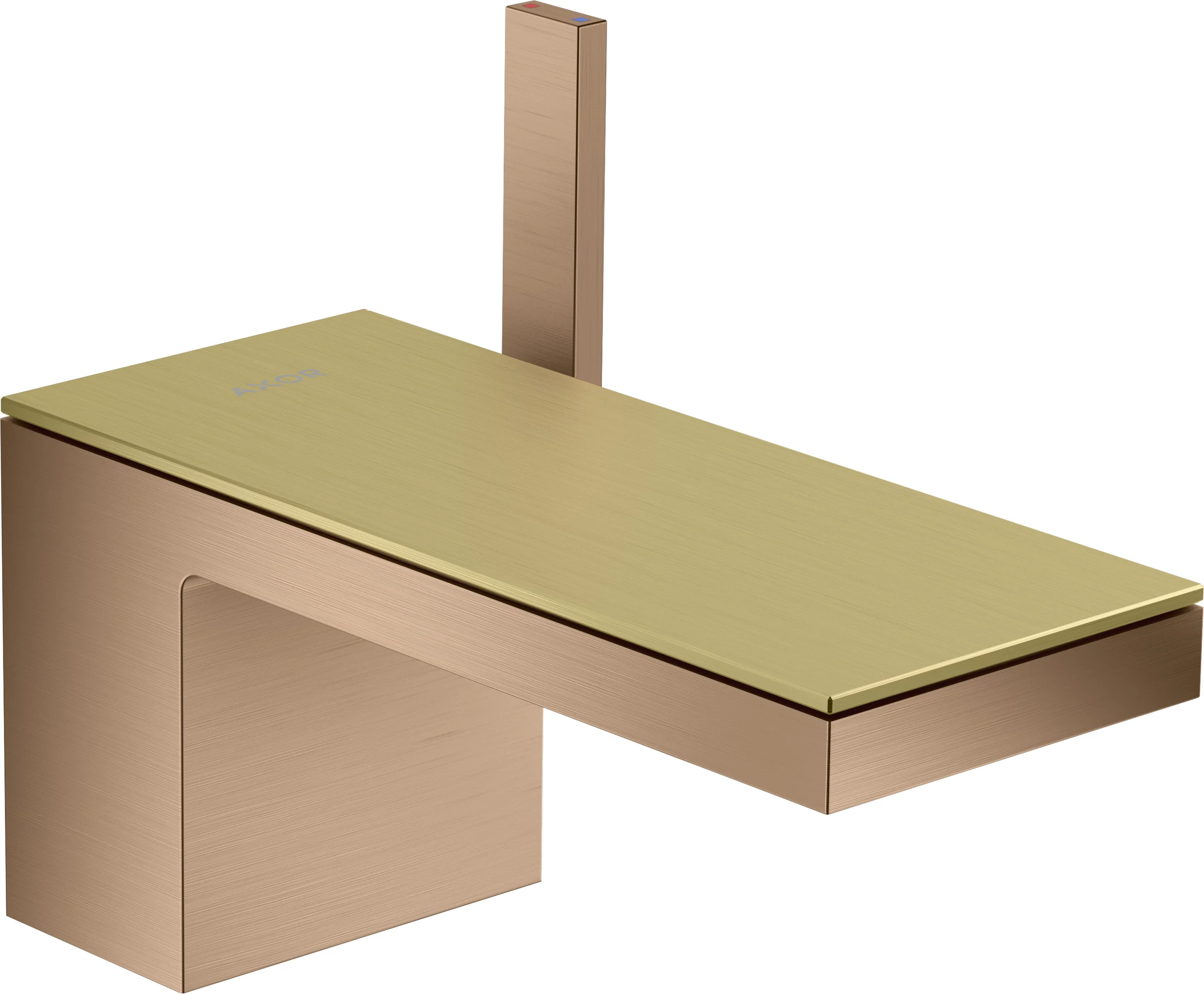 Hansgrohe AXOR MyEdition Platte 200 mm Metall Brushed Brass abnehmbar