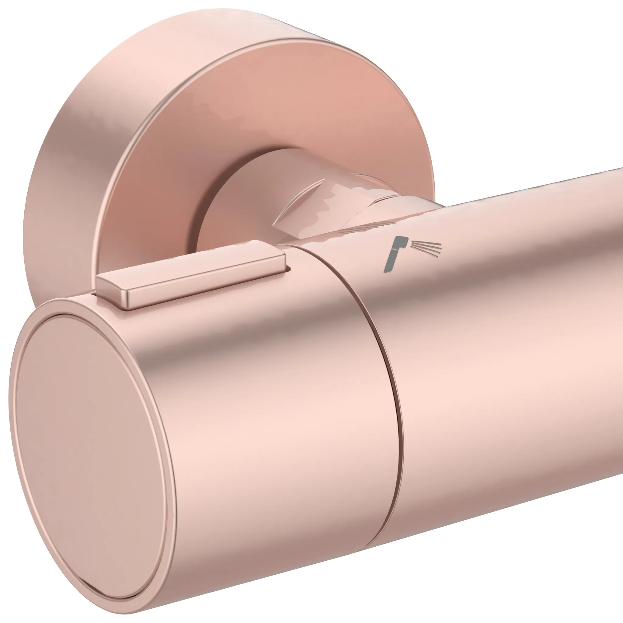 Ideal Standard Ceratherm Alu+ Duschsystem mit Thermostat, 2 Handbrause & 2 Kopfbrause, Rosé Ideal Standard Ceratherm Alu+ Duschsystem mit Thermostat, 2 Handbrause & 2 Kopfbrause, Rosé