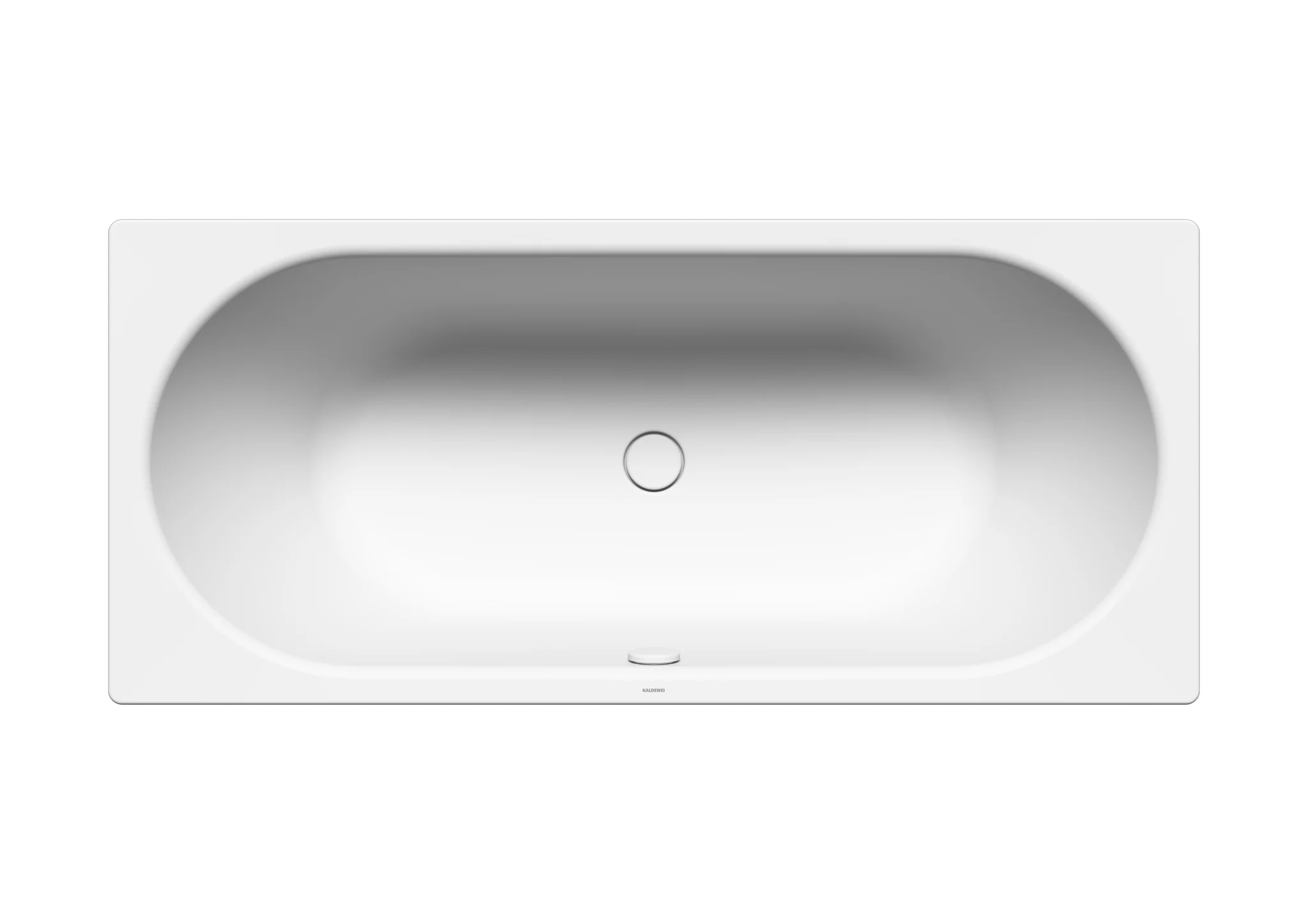 Kaldewei CENTRO DUO Badewanne, alpinweiß matt, 1700 x 750 mm, Tiefe 460 mm