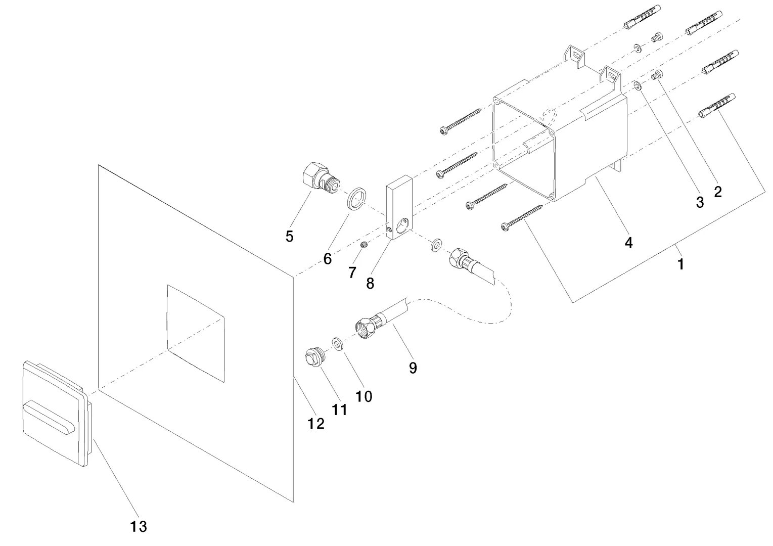 UP-Wandeinbaukasten SERIENNEUTRAL 35205970 UP-Wandeinbaukasten SERIENNEUTRAL 35205970