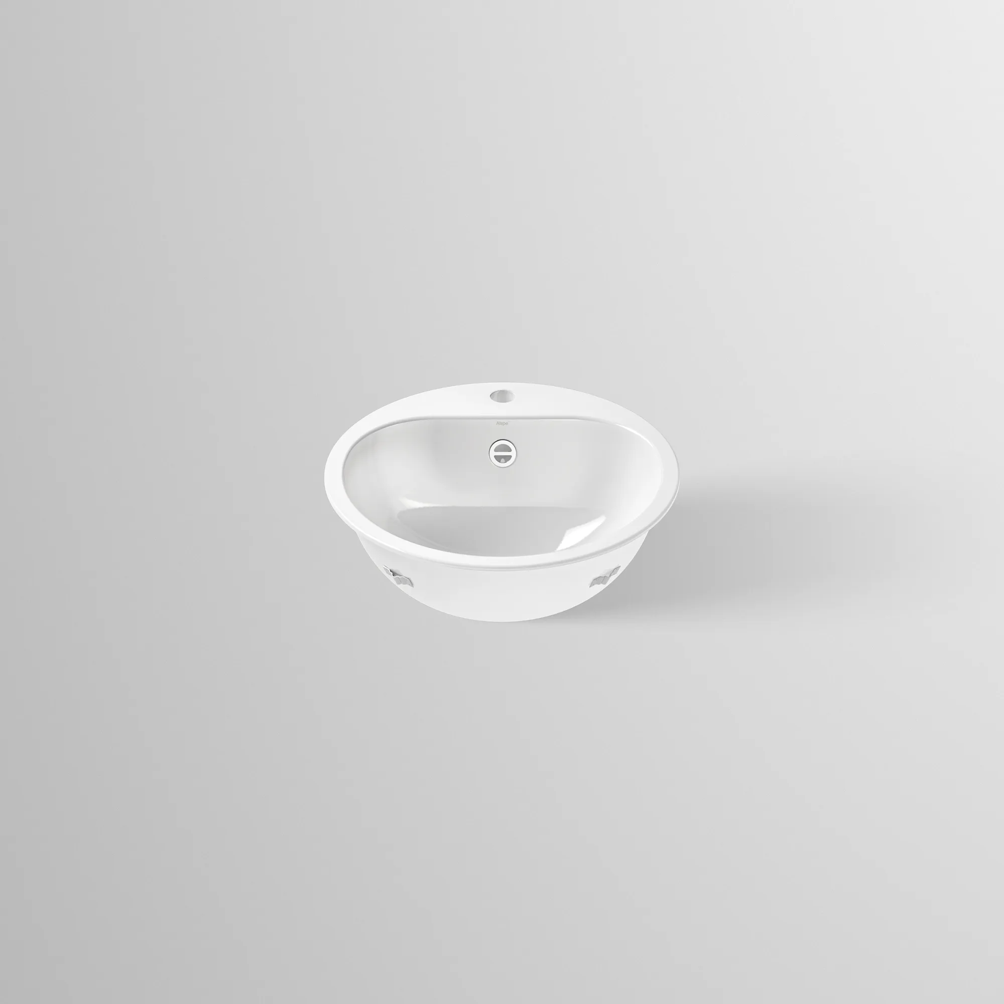 Alape EW-Serie Einbaubecken EW3 A_form Weiß, d 475 mm Alape EW-Serie Einbaubecken EW3 A_form Weiß, d 475 mm