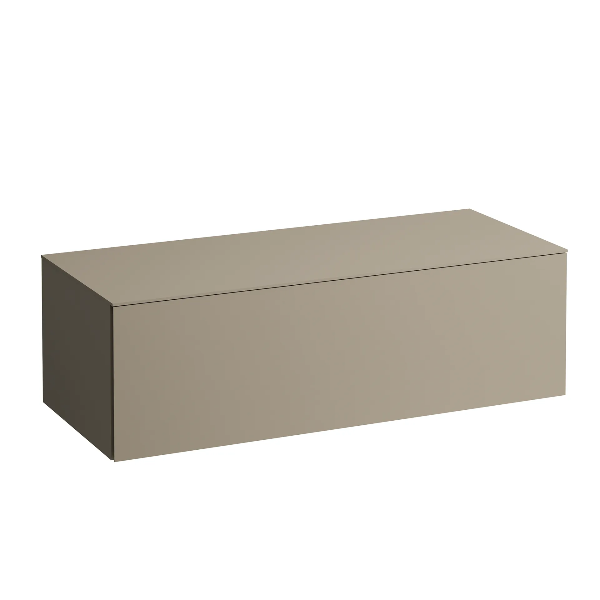 Laufen Schubladenelement ILBAGNOALESSI, 1200x500x370 mm, 1 Schublade mit Vollauszug und Soft-Close, Farbe Pearl Beige
