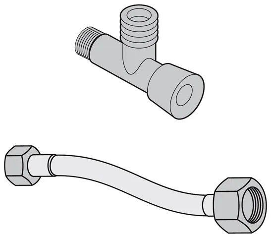 ViClean-L Wasseranschlussset 30 cm ViClean-L Wasseranschlussset 30 cm