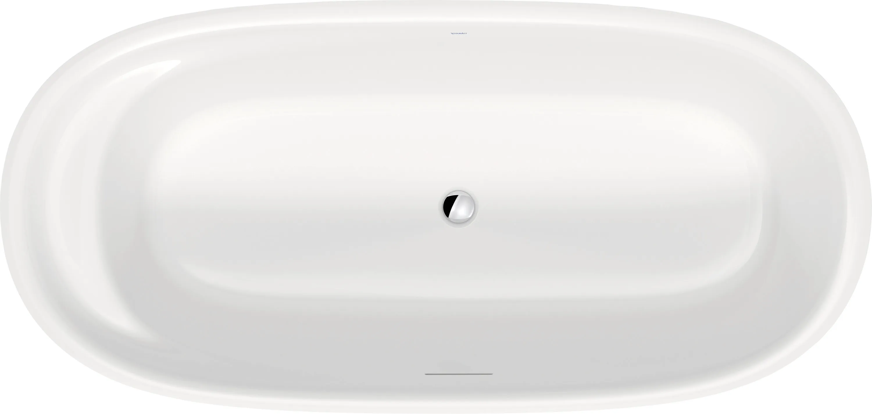 Duravit Badewanne „Cape Cod“ freistehend oval 185,5 × 88,5 cm