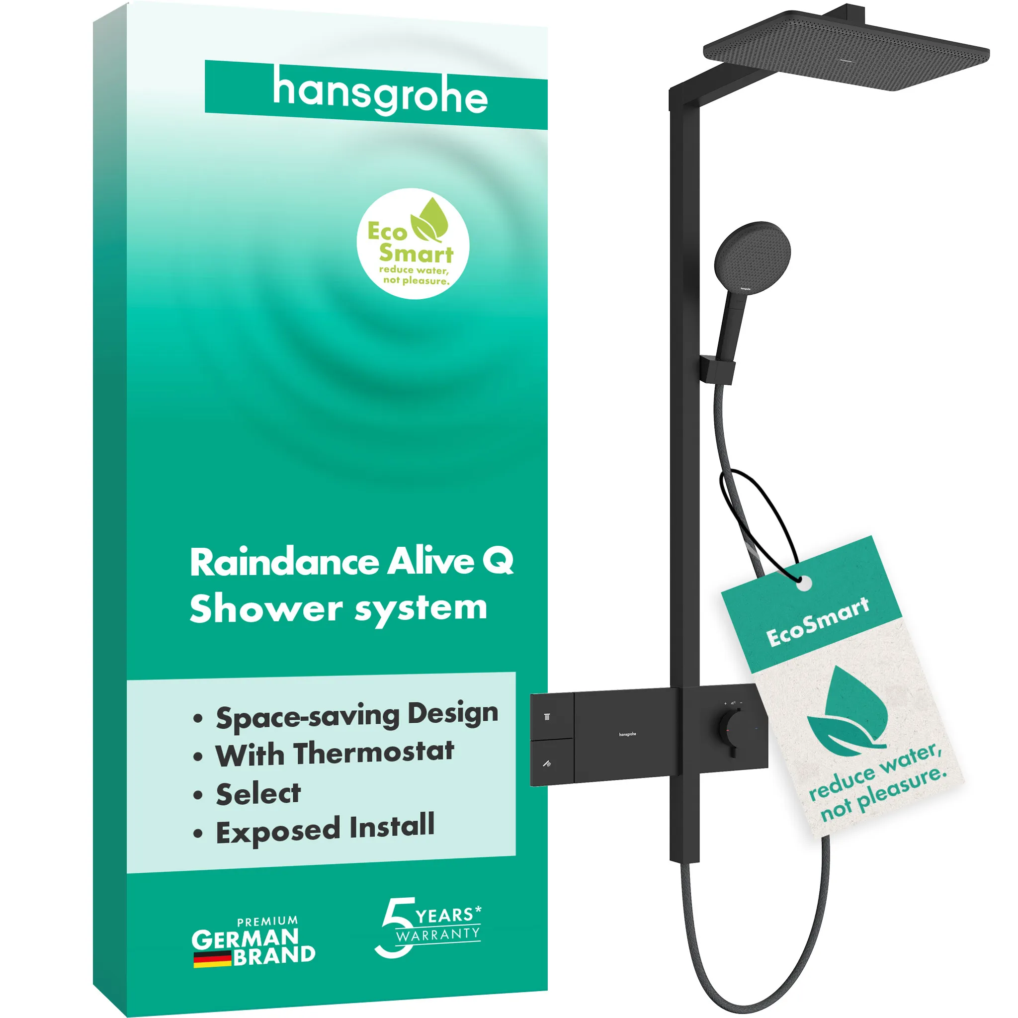 Hansgrohe Duschsystem „Raindance Alive Q“