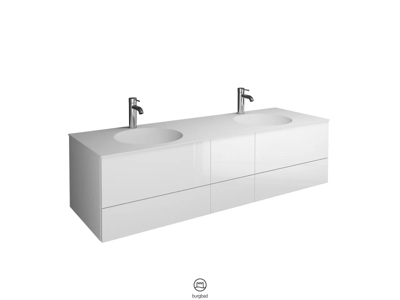 burgbad Badmöbelset „Coco“ in Eiche Tabak burgbad Badmöbelset „Coco“ in Eiche Tabak