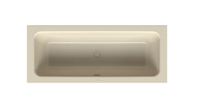 BetteOne Badewanne Rechteck 1700x700 mm Jasmin PLUS - 2-Sitzer, glasierter Titan-Stahl, Unterbau, 420 mm Höhe