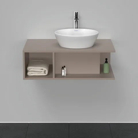 Duravit Waschtischunterschrank wandhängend „D-Neo“ 80 × 26 × 55 cm Basalt Matt Duravit Waschtischunterschrank wandhängend „D-Neo“ 80 × 26 × 55 cm Basalt Matt
