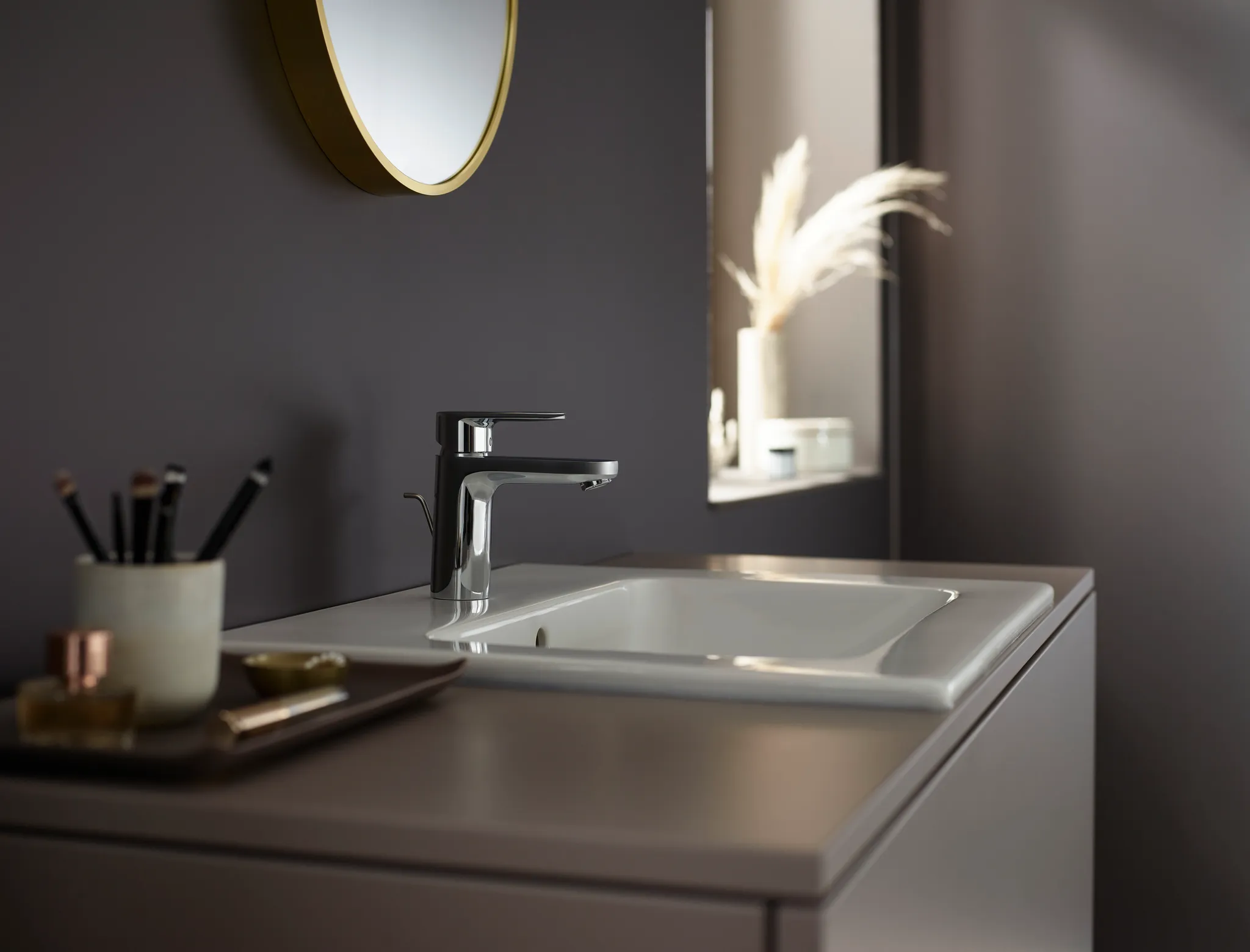 Hansgrohe Mischer Vernis Blend Einhebel-Waschtischmischer 100 Chrom Hansgrohe Mischer Vernis Blend Einhebel-Waschtischmischer 100 Chrom