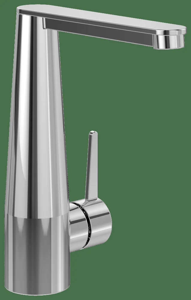 Villeroy & Boch Conum Einhebel-Waschtischarmatur TVW127004000, 49 x 210 x 174 mm, Chrom