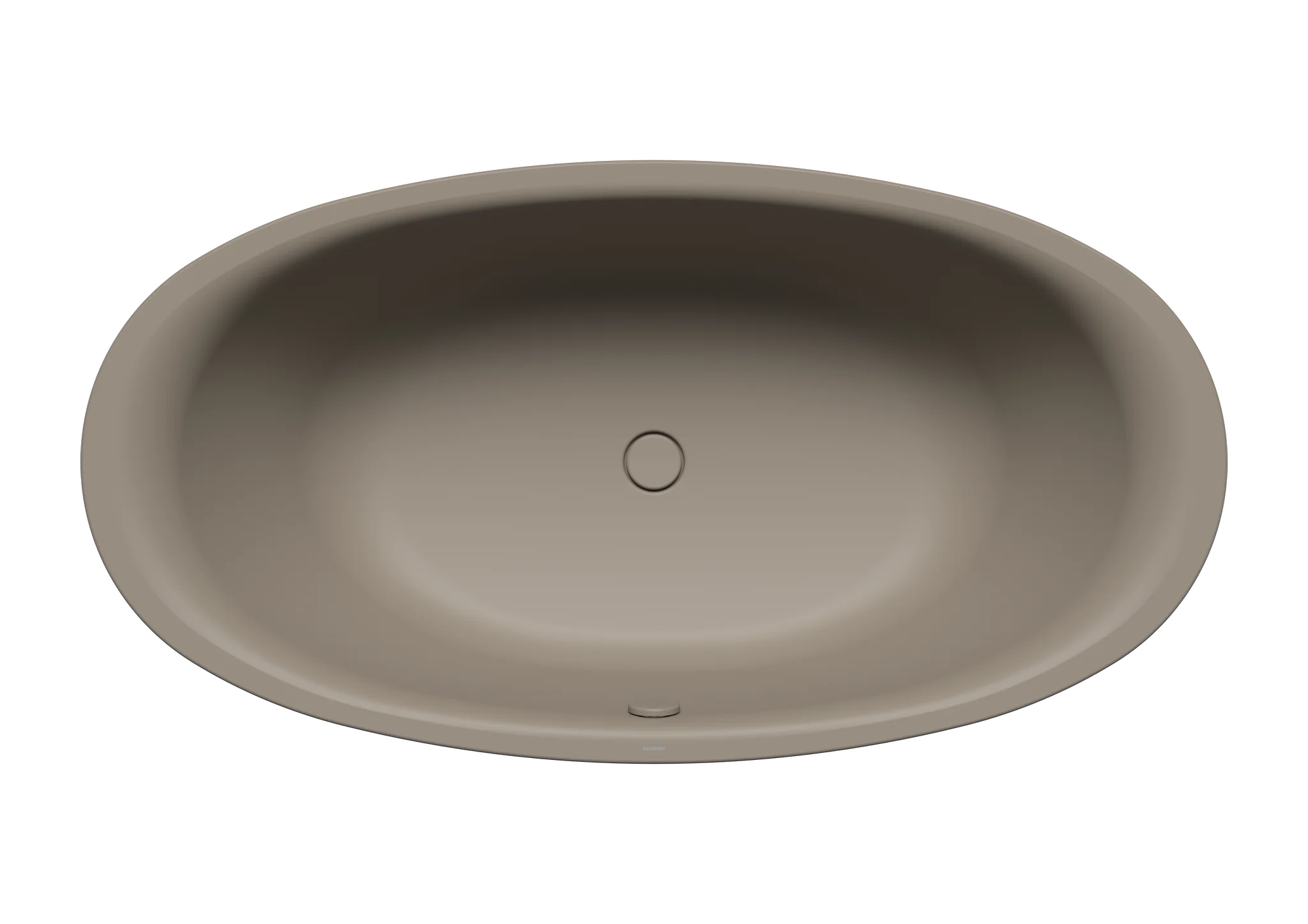 Kaldewei ELLIPSO DUO OVAL Badewanne, oval, 1900 x 1000 mm, warm grey 60