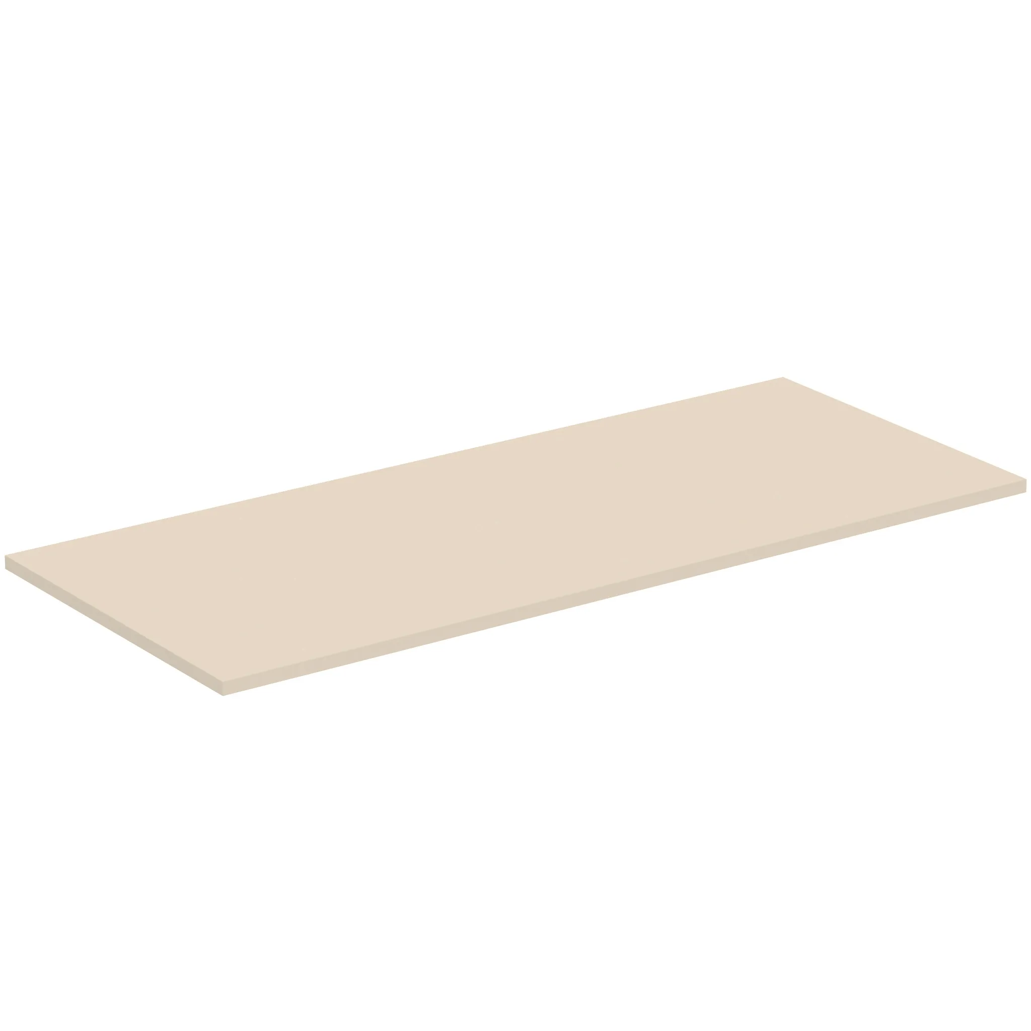 Waschtischplatte i.life B ohne Ausschnitt 1204x506x18mm Weiß matt Waschtischplatte i.life B ohne Ausschnitt 1204x506x18mm Weiß matt