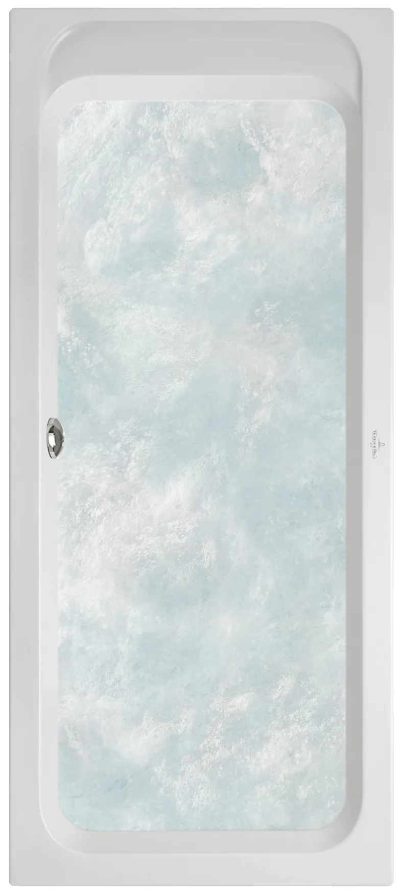 Villeroy & Boch Whirlwanne „Architectura“ mit Whirlsystem „Hydropool Entry“ rechteck 180 × 80 cm, Mittelablauf in Weiß Alpin Villeroy & Boch Whirlwanne „Architectura“ mit Whirlsystem „Hydropool Entry“ rechteck 180 × 80 cm, Mittelablauf in Weiß Alpin