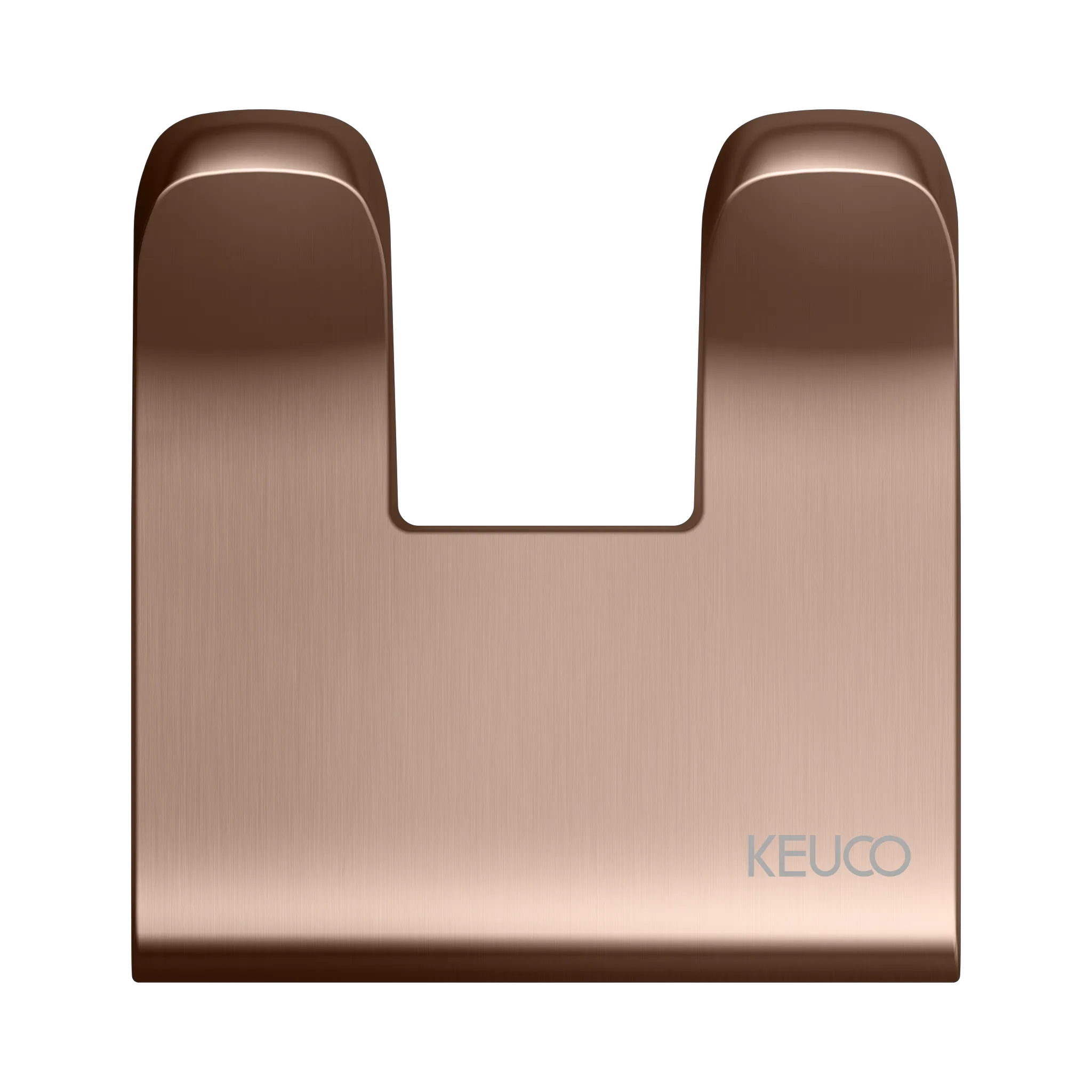 Collection Moll Handtuchhaken doppelt Rotgold gebürstet Collection Moll Handtuchhaken doppelt Rotgold gebürstet