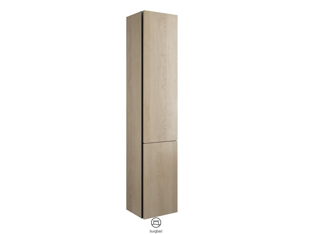 Hochschrank, 2 Türen;4 Glaseinlegeböden;1 fester Boden, Tiefe: 320 mm, Breite: 350 mm, Höhe: 1760 mm