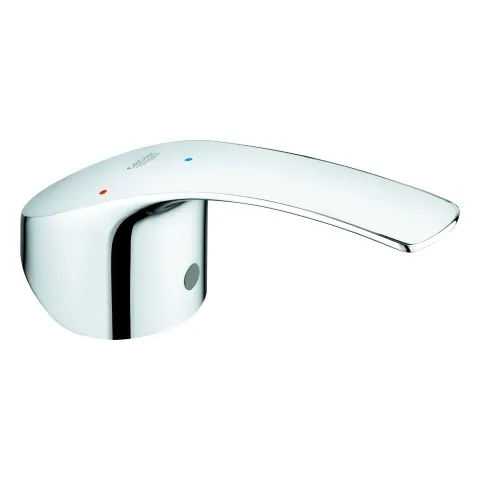 Hebel 46902, Metall, für Eurosmart Einhand-Waschtisch- und Spültischbatterie, für 35 mm Kartusche mit Energie-Spar-Funktion durch Mittelstellung kalt, chrom Hebel 46902, Metall, für Eurosmart Einhand-Waschtisch- und Spültischbatterie, für 35 mm Kartusche mit Energie-Spar-Funktion durch Mittelstellung kalt, chrom
