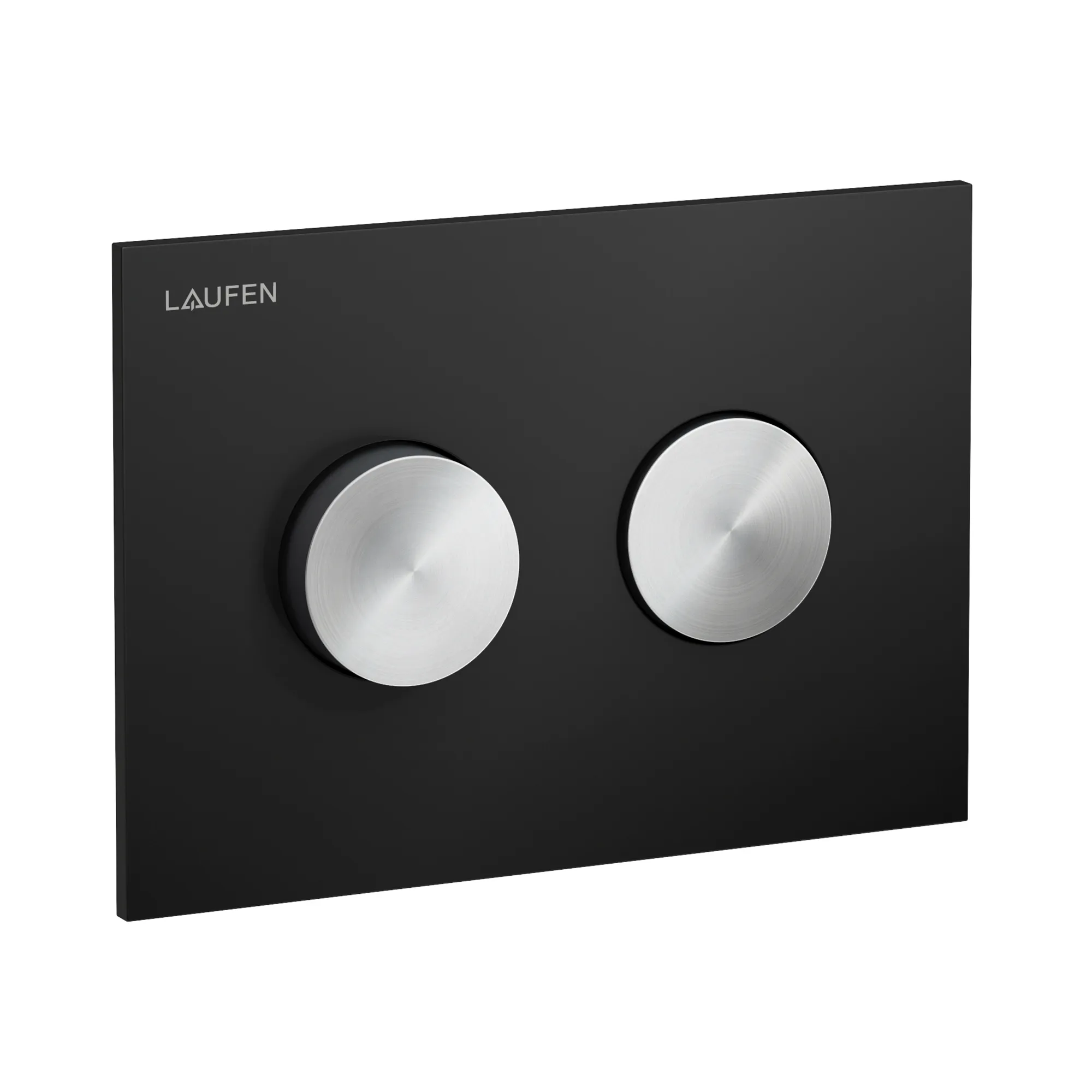 Laufen Betätigungsplatte GROOVE INEO 203x145x6, schwarz matt/Tasten Edstelstahl gebürstet Laufen Betätigungsplatte GROOVE INEO 203x145x6, schwarz matt/Tasten Edstelstahl gebürstet