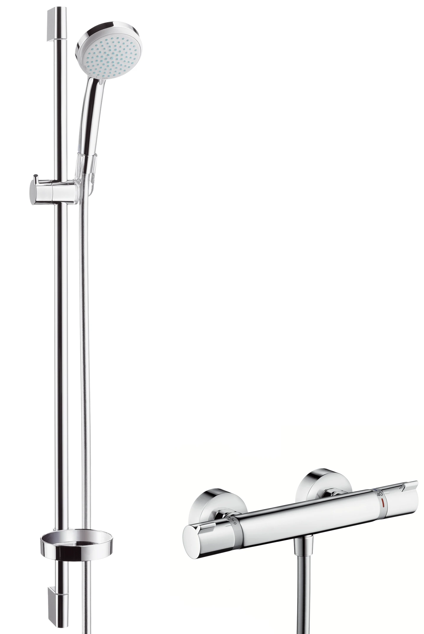 Brausenkombi Croma 100 Vario EcoSmart /Ecostat Comfort und Unica'C 900mm Brausenkombi Croma 100 Vario EcoSmart /Ecostat Comfort und Unica'C 900mm