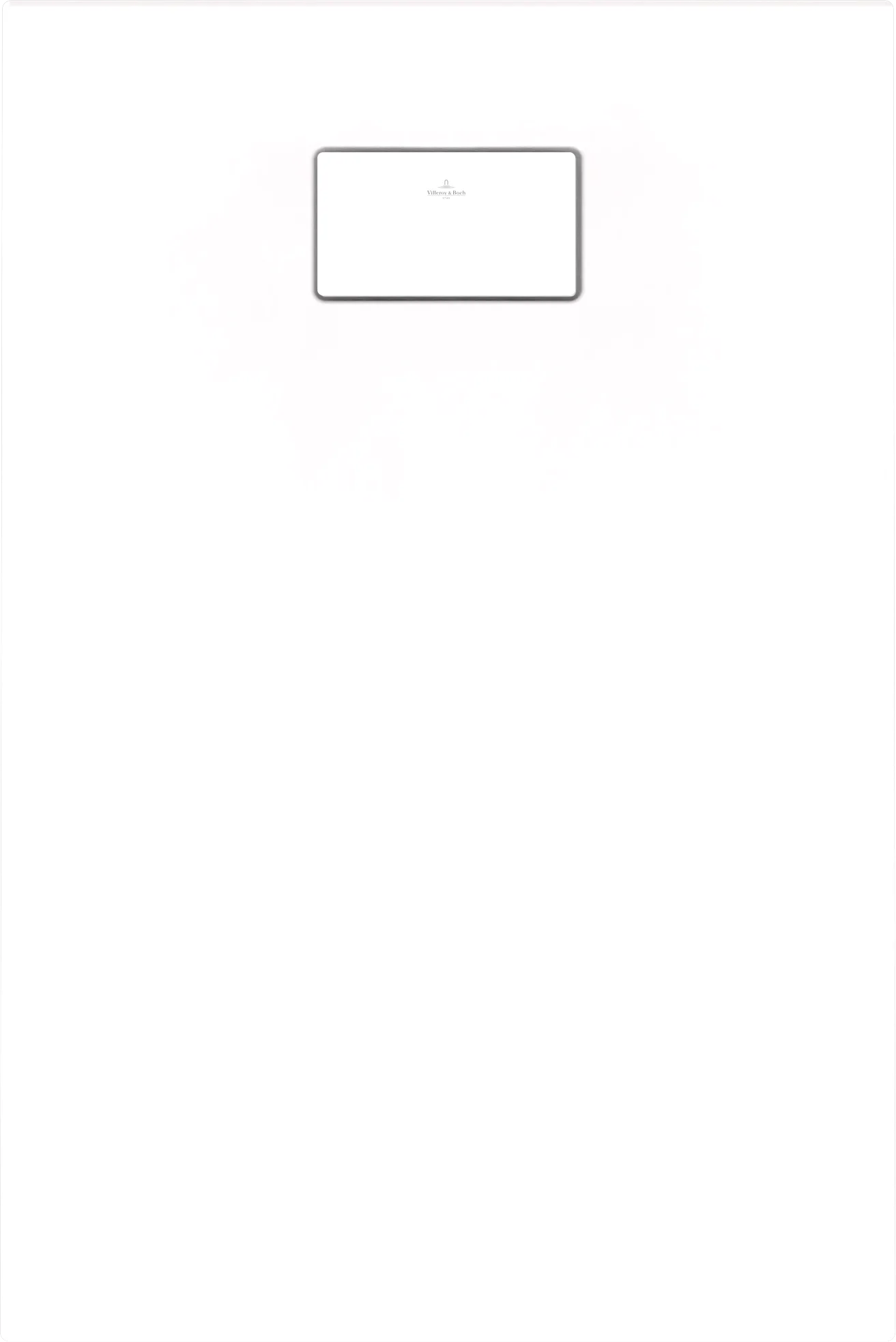 Villeroy & Boch Duschwanne Le Valence, rechteckig, CeraSoft, 1200 x 800 mm, Höhe 40 mm, Antirutschklasse C