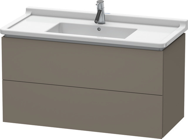 Duravit Waschtischunterschrank wandhängend „L-Cube“ 102 × 55,8 × 46,9 cm