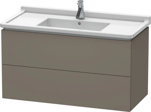 Duravit Waschtischunterschrank wandhängend „L-Cube“ 102 × 55,8 × 46,9 cm