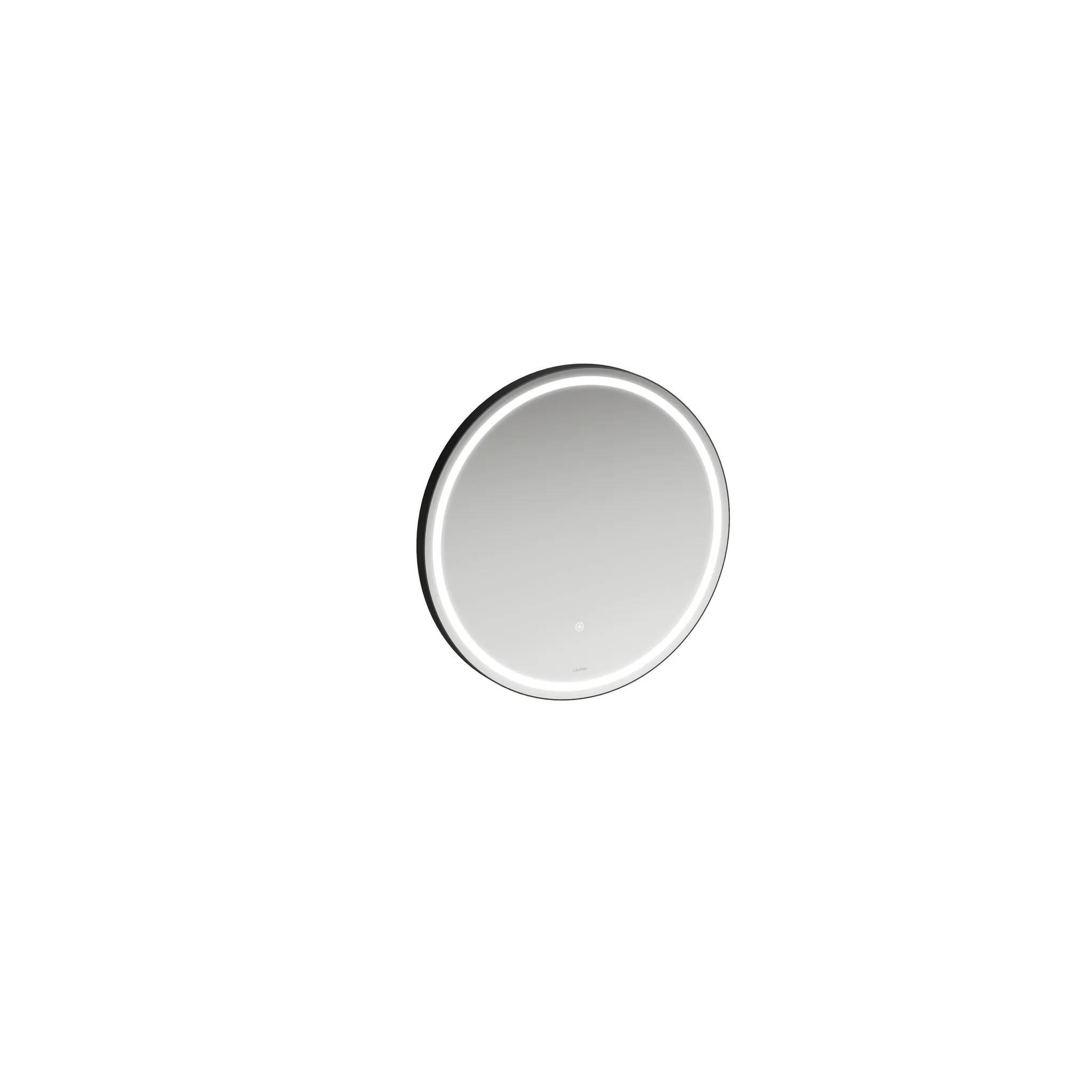 Base 2.0 Spiegel 44439.0, rund LED Bel.,1 Sensorsch., 600x600 schw.m Base 2.0 Spiegel 44439.0, rund LED Bel.,1 Sensorsch., 600x600 schw.m