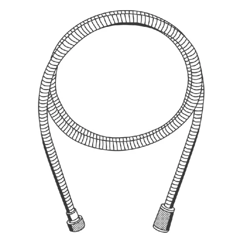 Grohe Relexaflex Metall Brauseschlauch, 2.000 mm, chrom Grohe Relexaflex Metall Brauseschlauch, 2.000 mm, chrom