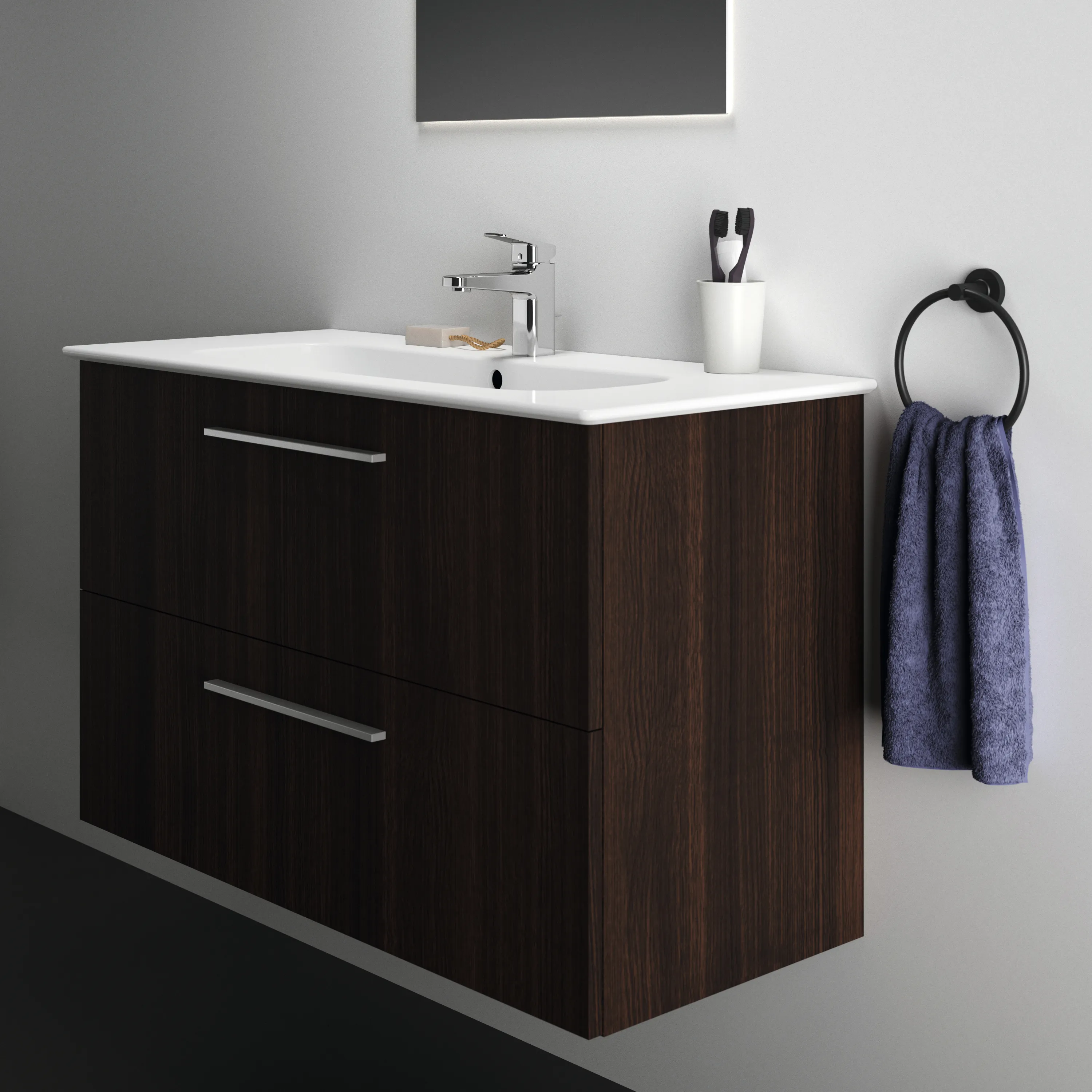 Ideal Standard i.life A Möbelpaket mit Waschtisch und Unterschrank