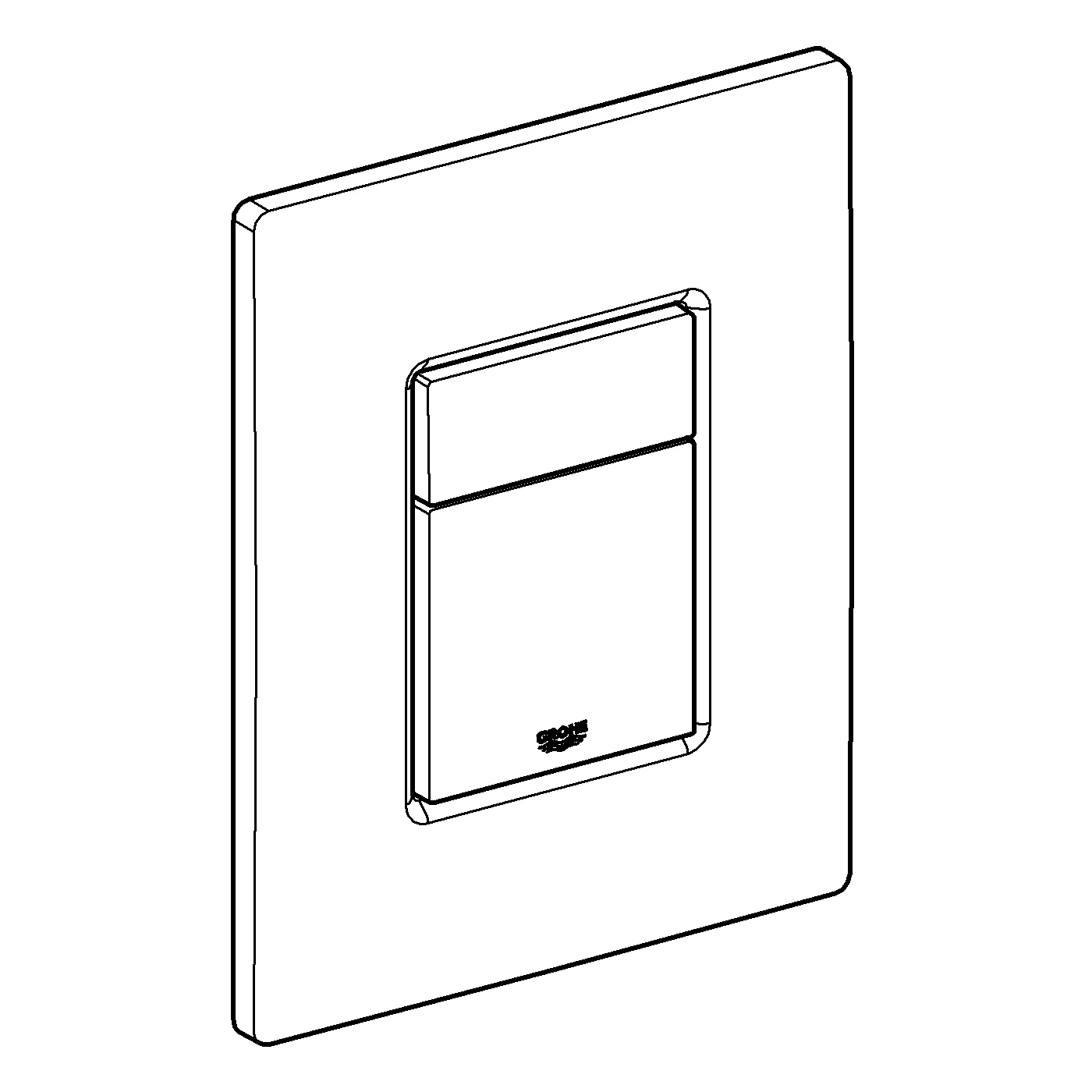 Grohe Skate Cosmopolitan WC-Betätigung 38821, chrom Grohe Skate Cosmopolitan WC-Betätigung 38821, chrom