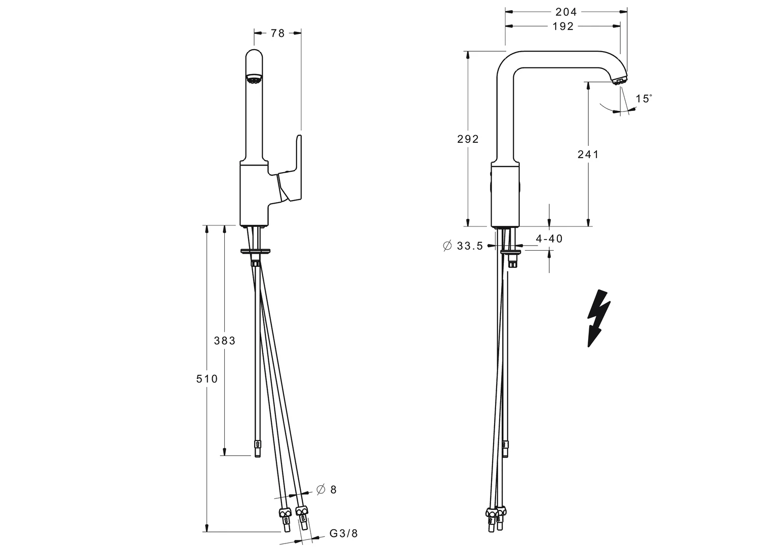 HansaPRIMO Küchenarmatur Einhebelmischer Niederdruck Chrom HansaPRIMO Küchenarmatur Einhebelmischer Niederdruck Chrom