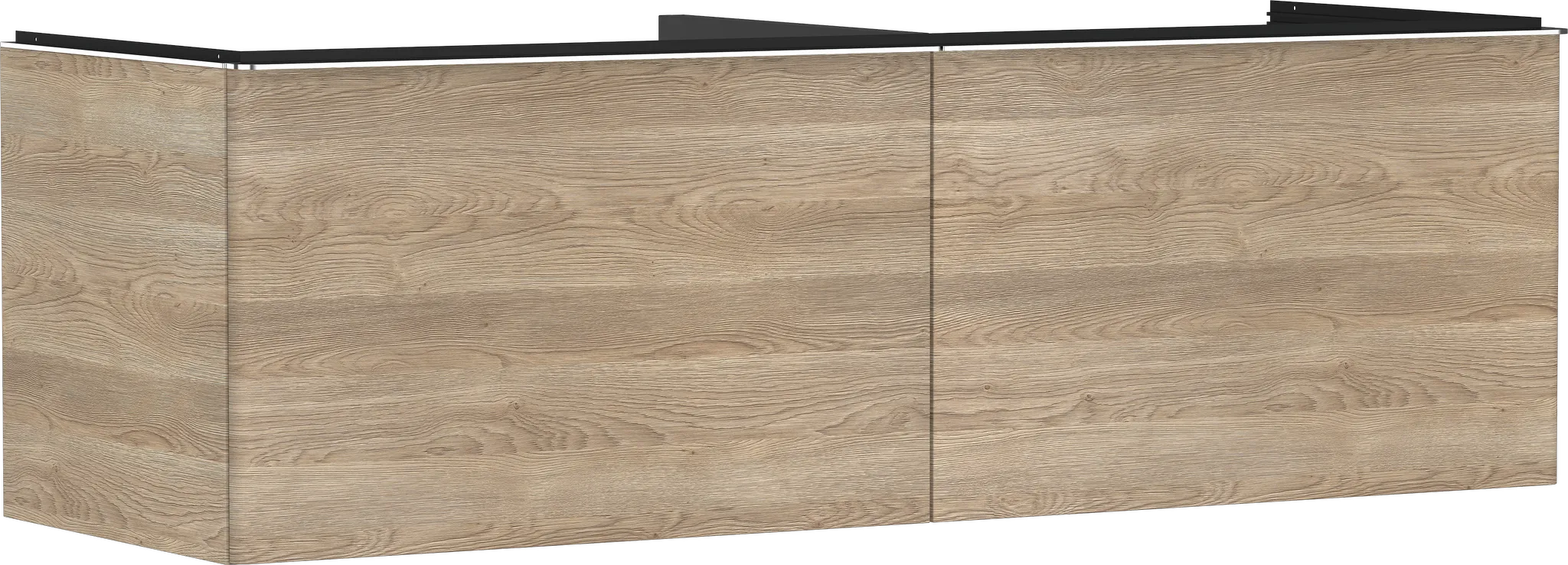 Hansgrohe Xelu Q Waschtischunterschrank Eiche Natur 1560⁄550 mit 2 Schubkästen Hansgrohe Xelu Q Waschtischunterschrank Eiche Natur 1560⁄550 mit 2 Schubkästen