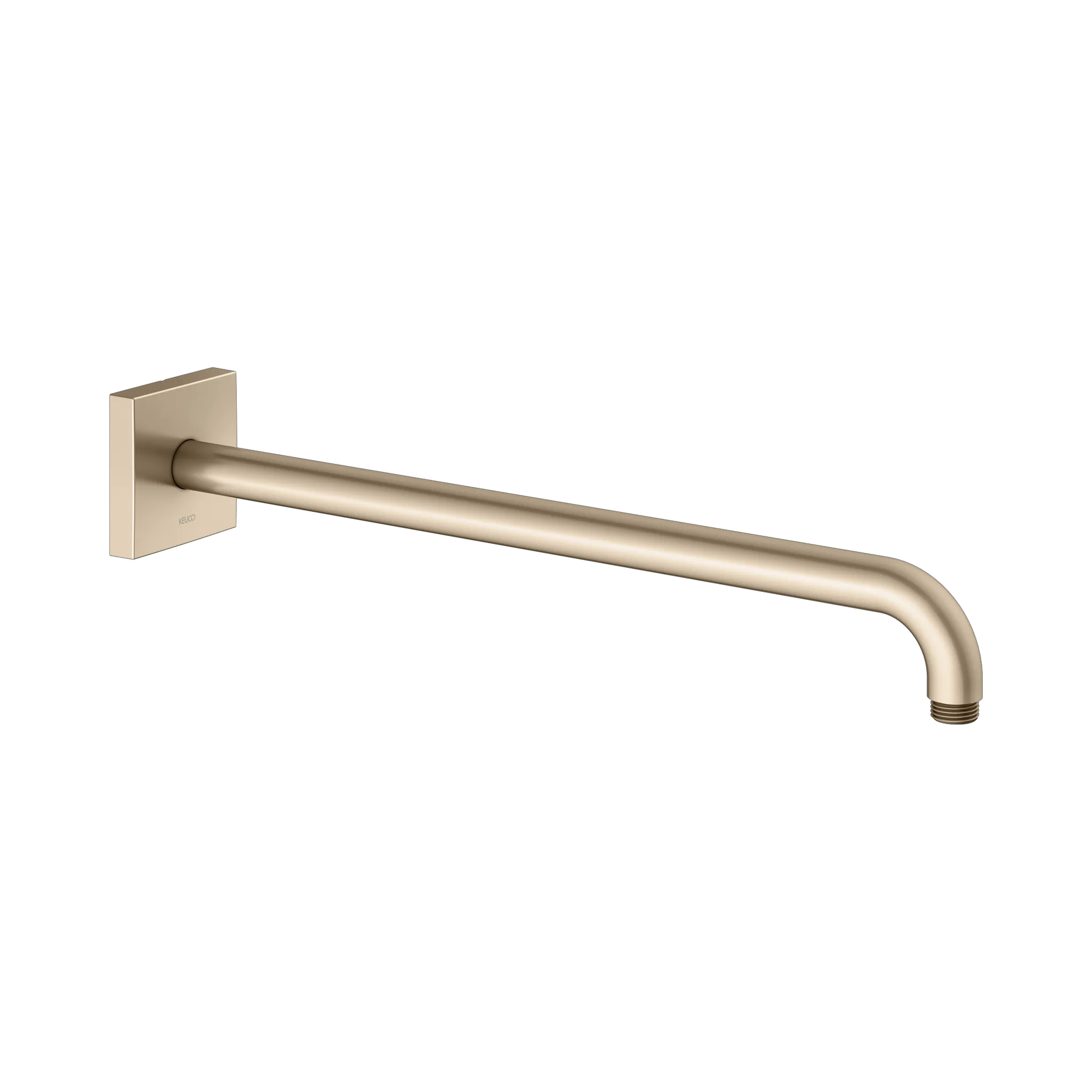 Edition 300 53088030402 Brausearm Wandanschluß eckig Ausladung 450 mm Bronze gebürstet
