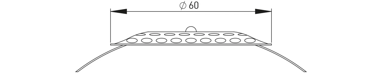 Haarsiebe MS vc 60 mm