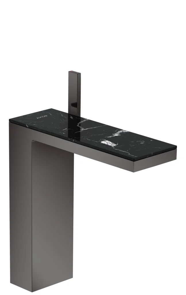Hansgrohe AXOR MyEdition Platte 245 mm Marmor Nero Marquina abnehmbar