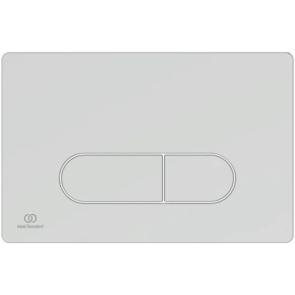 Betätigungsplatte P1 Oleas, pneumatische Auslösung, Chrom Betätigungsplatte P1 Oleas, pneumatische Auslösung, Chrom