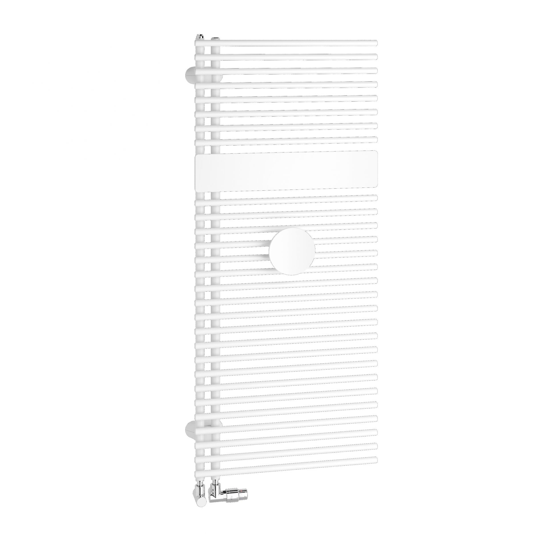 Kermi Design-Heizkörper „Credo® Half® round“ 60 × 100 cm in Weiß