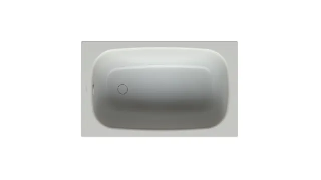 Bette LaBette Badewanne Manhattan, glasierter Titan-Stahl, 1180x730x380 mm, Einbau, Unterbau, 1-Sitzer, 30 mm Randhöhe