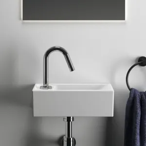Ideal Standard Handwaschbecken i.life S, 1 Hahnloch links, ohne Überlauf, weiß, 370x210x120 mm Ideal Standard Handwaschbecken i.life S, 1 Hahnloch links, ohne Überlauf, weiß, 370x210x120 mm