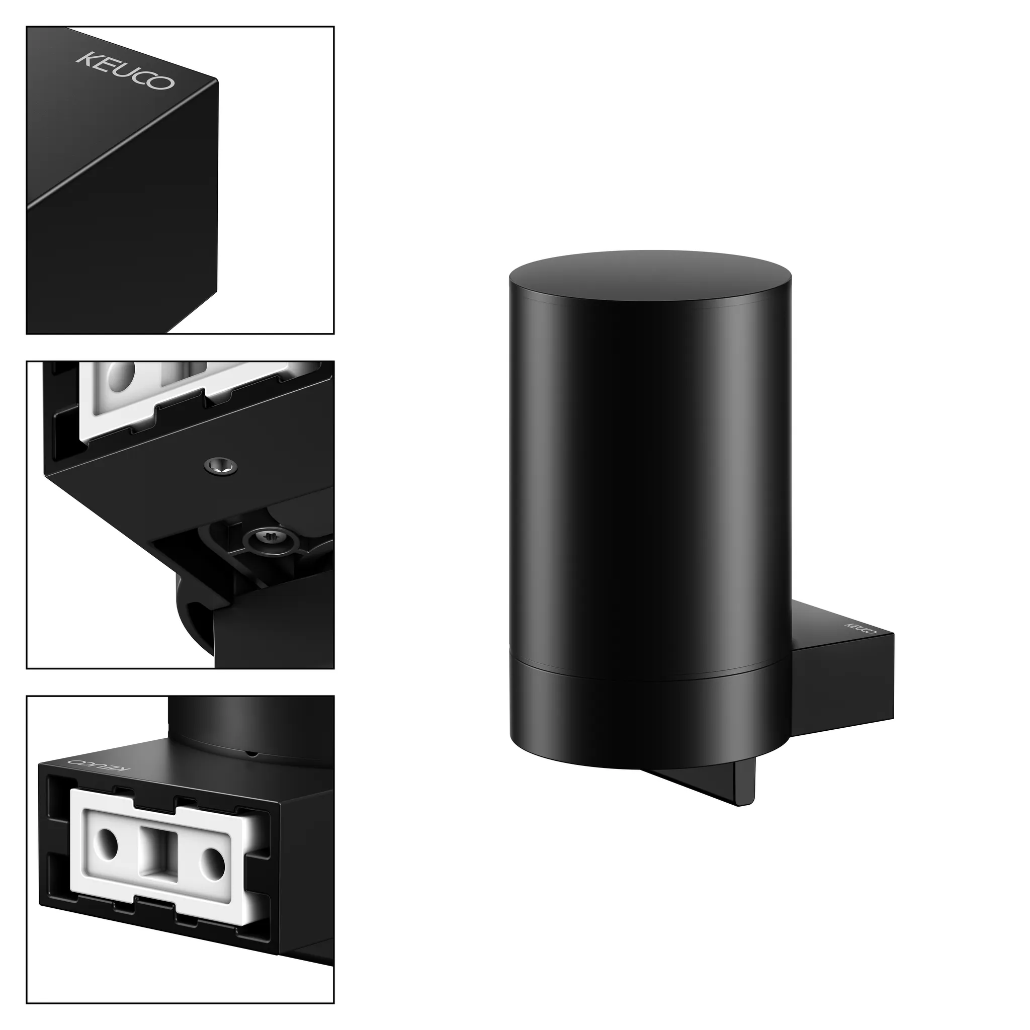 Plan 14951370000 Lotionspender m. Pumpe u. Kunststoff-Einsatz schwarz