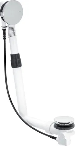 Viega Ab- und Überlaufgarnitur Modell 6162 „Multiplex“ 6162 in 1 1 / 2 Messing verchromt 19,7 cm