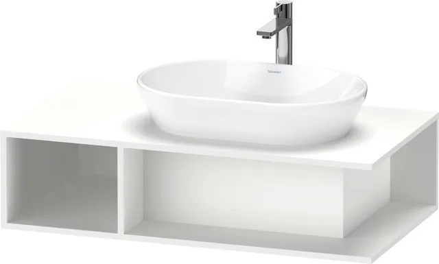 Duravit Waschtischunterschrank wandhängend „D-Neo“ 100 × 26 × 55 cm Weiß Matt